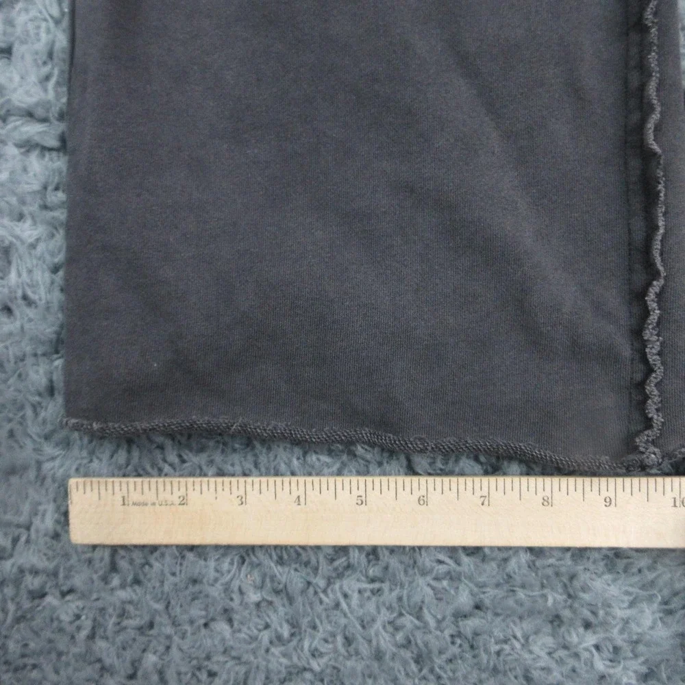 Elan Pants Womens XS Black Wide Leg French Terry Lounge Sweatpants 22x30.5* - Picture 6 of 13